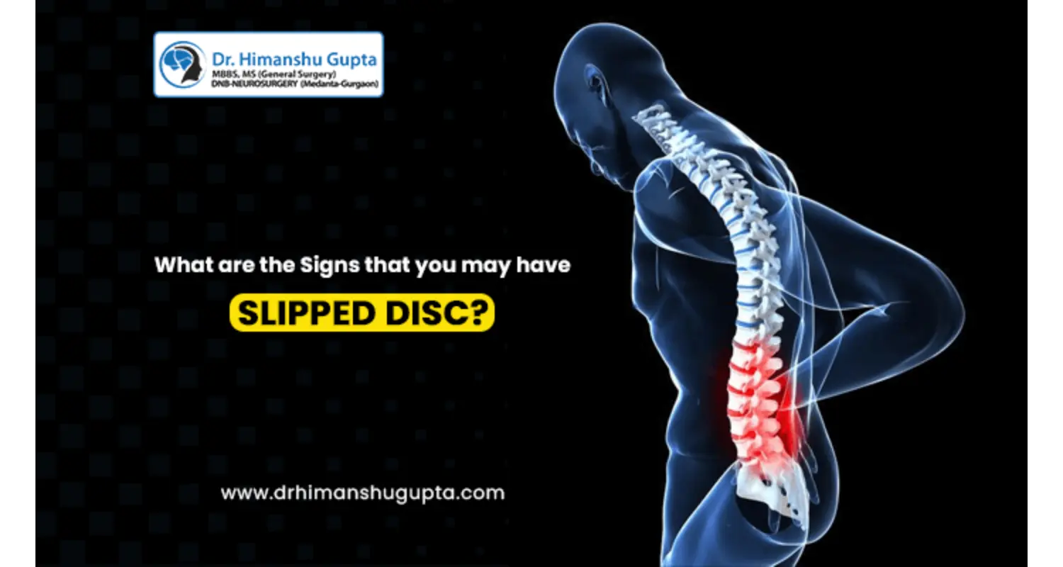 What Are The Signs That You May Have Slipped Disc?